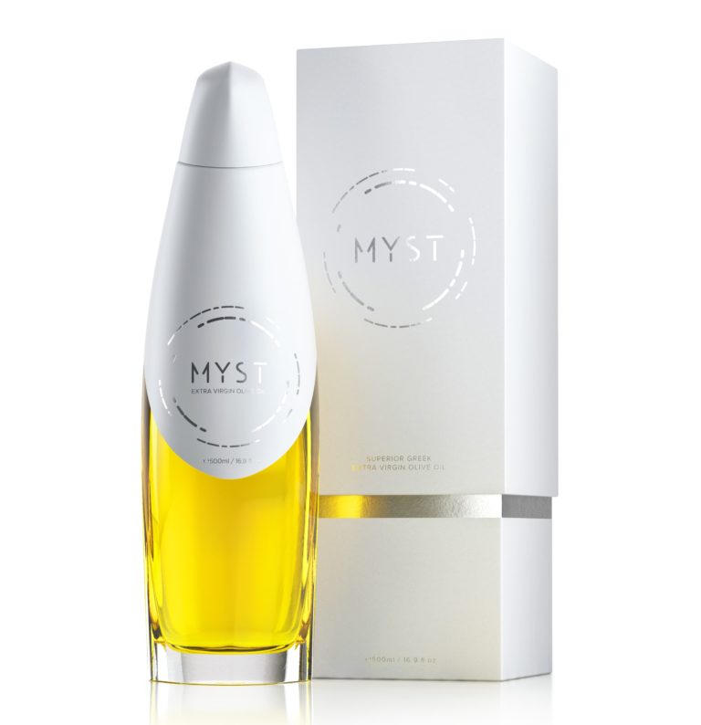 Extra Virgin Olive Oil – MYST PURE - Bottle and Packaging