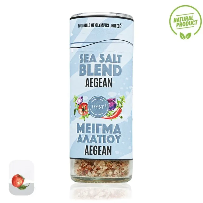 Aegean Sea Salt Blend | Grinder