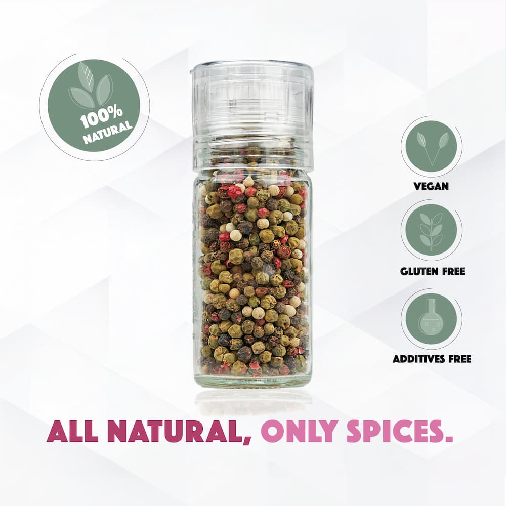 4 Pepper Mix in Grinder - Image 3