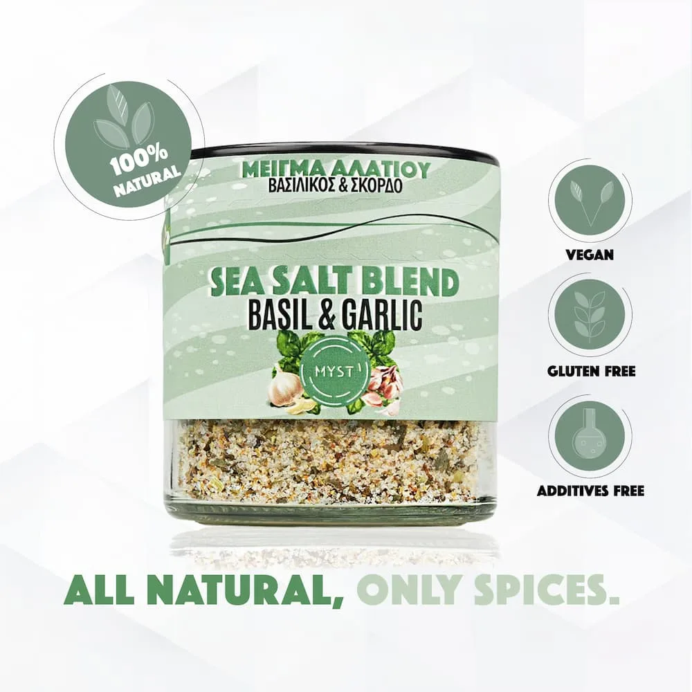 Sea Salt Blend Basil & Garlic - Image 3