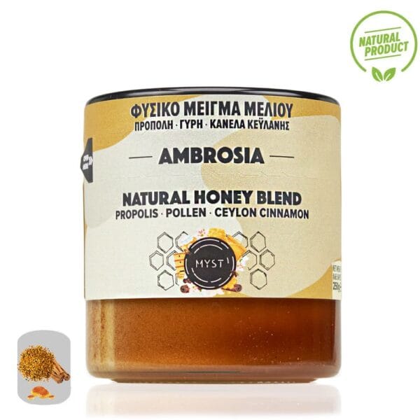 Ambrosia | Honey, Bee Pollen, Propolis and Ceylon Cinnamon