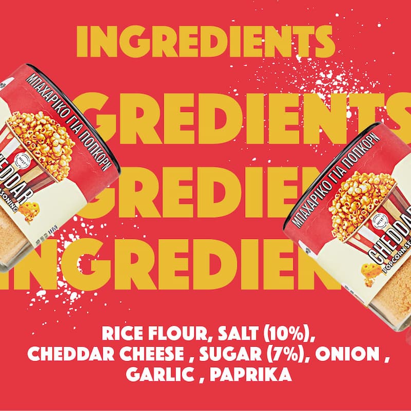 Popcorn Seasoning Cheese-Flavored – Bild 4